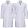 MISEMIYA Bata Medico Hombre 2-1816 Medical Lab Coat, Bianco, L (Pacco da 2) Uomo