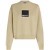 KARL LAGERFELD JEANS Donne Regular Box Logo Sweatshirt Twill L