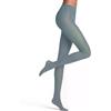 FALKE Matt Deluxe 30 DEN W Ti trasparenti velati tinta unita 1 pezzo, Collant Donna, Blu Monument 6592, S-M