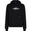 Karl Lagerfeld Jeans Uomo Regular Foil Logo Hoodie