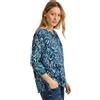 Cecil B345575 Camicetta in Cotone Stampato, Universal Blue, S Donna