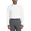 Kenneth Cole New York Kenneth Cole Camicia Uomo Regular Fit Solid, Bianco, 43 cm- 44 cm Collo 86 cm- 89 cm Manica