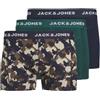JACK&JONES PLUS JACCAMOFLAGE Trunks 3 Pack Pls, Boxer a Pantaloncino,