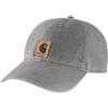 Carhartt Herren Canvas cap Baseballkappe, Asphalt, Einheitsgröße