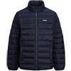 JACK & JONES Puffer Jjlouis Light Buffer Collar Mni, Blazer Blu Marine, Numeric_110 Bambini e Ragazzi