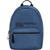 KARL LAGERFELD JEANS Uomo Essential Nylon Back Pack Vintage Indigo One size