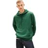 Tommy Jeans Uomo Felpa Regular Fit Flag Fleece con Cappuccio, Multicolore (Shadow Pine), S