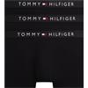 Tommy Hilfiger Uomo Boxer Confezione da 3 con Fascia con Logo, Nero (Black/Black/Black), L