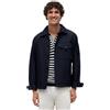 Tommy Hilfiger Uomo Giacca-Camicia Extra Lw Shirt Jacket Leggera, Blu (Desert Sky), L