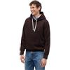 Tommy Hilfiger Uomo Felpa con Cappuccio Seasonal Fleece con Tasca a Marsupio, Marrone (Chocolate), XS