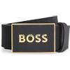 BOSS Icon-S1_Sz40 Cintura, Black2, 90 Uomo