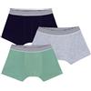 Petit Bateau Set di Boxer per Bambini in Cotone Tinta Unita, Multicolore, 3 Anni