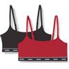 Hugo Bralette da Donna, Rosso Aperto, XS