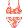 Schiesser Costume da Bagno Bustino, ad Asciugatura Rapida Bikini, Rosso_180943, 152 cm Bambine e Ragazze