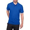 HRM Polo Pesante da Uomo, in 100% Cotone, Lavabile Fino a 60 °C, Abbigliamento da Uomo di Alta qualità e sostenibile, Blu Royal, S
