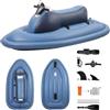 VEXYTRRON Canotto Elettrico Gonfiabile, Acquascooter Motorizzato Yacht