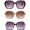 LOPUNER Occhiali da Sole Pratici da Usare Unisex 3pezzi da Ciclismo in Resina Design alla Moda per Creare Un'atmosfera Estiva Durante le Foto