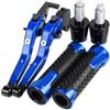Generic Freni a Tamburo per Moto, Leve Freno e Frizione Regolabili, manopole per Manubrio per Ducati, Monster, M1100S 2009-2013, Leve con Serbatoio robuste