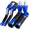 Generic Freni a Tamburo per Moto, Leve Freno e Frizione per Moto, manopole per Manubrio per Honda per CBR1000F per SC24 1993-1998, Leve con Serbatoio robuste