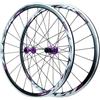 QHYRZE Set Di Ruote For Bici Da Strada 700C 100/130mm Per Cassette 7-12 Velocità
