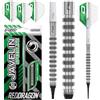 Red Dragon Darts - Javelin Speedline Series 18 g barilotto/20 g Peso Intero - 85% tungsteno - Freccette Professionali con voli e fusti