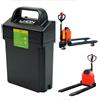 JCXYL EV Batteria per transpallet 24V 20Ah, Batteria per Carrello elevatore