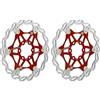 Generico Compatibile con rotori a Disco flottante BUCKLOS | Design ultraleggero a sei bulloni for sistemi frenanti idraulici MTB da 160-203 mm