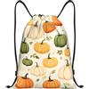 EDPXKL Borsa da palestra con coulisse a forma di zucca del Ringraziamento per uomo/donna, borsa a tracolla romantica con coulisse a forma di cuore rosa per San Valentino, zaino sportivo per palestra, spiaggi