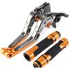 Generic Freni a Tamburo per Moto Yamaha per FAZER600 per FZ6S per FZ6N 1998-2003 Accessori per Moto Leva Freno e Frizione Manopola Manubrio Leve Serbatoio robuste
