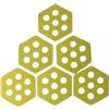 Generic Surfboard Traction Pad, 12 Pieces Hexagon Surfboard Traction Pads Anti Skid