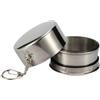 ZythrXLate Bicchiere Acciaio Inox Pieghevole Tazza pieghevole in acciaio inossidabile