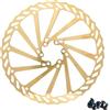 OAUWYUBA Rotori Freno per Bicicletta 160mm 180mm 203mm Rotore Freno a Disco MTB Adatto per Shimano Adatto per SRAM Adatto per Linea Centrale(160mm Gold)