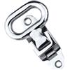 Generisch Gradino per , 12,8 x 8 cm, antiscivolo, accessorio per barche, in acciaio , per camion, auto, camion