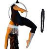 PRIOR FITNESS No-Point - Mini set di cerchi Lyra Hoop da 43,2 cm, attrezzatura da circo senza linguette, in acciaio inox, con accessori per sartiame completo, per fitness, circo e danza
