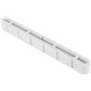 VILLCASE Scatola Pinna per Tavola da Surf, Box Pinna Singola per Windsurf, PVC Bianco, Slot Lungo 10,5 Pollici, Fissaggio Stabile, Compatibile Tavole da Surf, Competizioni e Ambiente