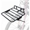 WLDOCA Portapacchi Anteriore Acciaio 30x26x9cm per Gravel Touring | Montaggio su forcella, acciaio resistente, facile installazione, per bikepacking & pendolarismo