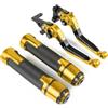 Generic Freni a Tamburo per Moto Honda per XL1000 per XL1000V per Varadero 1999-2013 Accessori per Moto Leva Freno e Frizione Manopole estensibili Leve Serbatoio Manubrio robuste