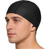 Generic Cuffia da nuoto - Rivestimento elastico in PU da 40 g per bambini e ragazzi 3 ai 15 anni | Cuffia da bagno impermeabile, copricapo anticloro per l'allenamento in piscina, vacanze al mare e parchi