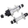 Generico Mozzi for Bicicletta 74mm 85mm 95mm 3 velocità 5 mozzo Cuscinetto Freno for Bici Pieghevole DAHON D5(F74 R95 5s Black)