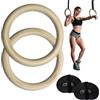 Generic Anelli da allenamento per uomini robusti pull up attrezzature da ginnastica | Anelli Fitness Pull-Ups Ginnastica Aerobica