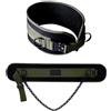 TangDao Cintura per esercizi di sollevamento pesi, squat, powerlifting e salse, 80 cm, robusta catena in acciaio, supporta 150 kg, per uomini e donne, bodybuilding, esercizi, fitness e trazioni