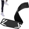 Generisch Clip per pantaloni per ciclismo, in PVC e nylon, 31 cm, clip per bicicletta con elastica regolabile, per viaggi su strada, impediscono di rimanere impigliati, supporto per pantaloni per