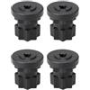 Generic Nylon Mounting Adapter Base Rustproof Canoe Boat Fishing Rod Holder Navigat | Navigation Bracket Support Tool For Canoe Dinghy Yacht Rowing Boat Accessories