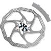 OAUWYUBA Rotore della Bicicletta da 160mm G3 Rotore del Freno della Bici HS1 Rotore del Freno a Disco 180mm 203mm Pastiglie dei Freni a Disco con distanziatore(1PCs 160MM)
