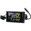 Generic Misuratore di Controllo Impermeabile del Pannello Display LCD per Bici Elettrica per Manubrio Universale da 22,2 Mm 24V 36V 48V 60V