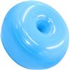 Lurrose Sfera da Yoga in Pvc Antiesplosione con Design a Ciambella, Resistente ad Alta Presa, Gonfiabile con Pompa Inclusa per Pilates e Allenamento a Casa