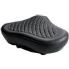 Todikaper Sella per bicicletta extra larga con doppio assorbimento degli urti, sella ergonomica imbottita in gel per bici da strada e mountain bike, 31 x 22,5 cm, colore nero