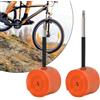 RichVibe Leggero per TPU per bicicletta Camera d'aria 700C 20-32C, ultra sottile 35g strada per bici per tubo pneumatico con valvola in lega di alluminio per corse e arrampicata