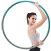 MIUUIPI Hula Hoop - Pneumatico per adulti, 8 pezzi rimovibili, peso e dimensioni possono essere regolati: 1,1 kg, diametro 94 cm, pneumatici Hullahub per la perdita di peso per principianti e professionisti