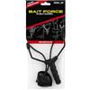 Sele Lancia Esca - Precision Match, PRO e Bait Force per Pesca a Bolognese, Roubaisienne e Inglese (Black, Bait Force - Elastic 5 mm)